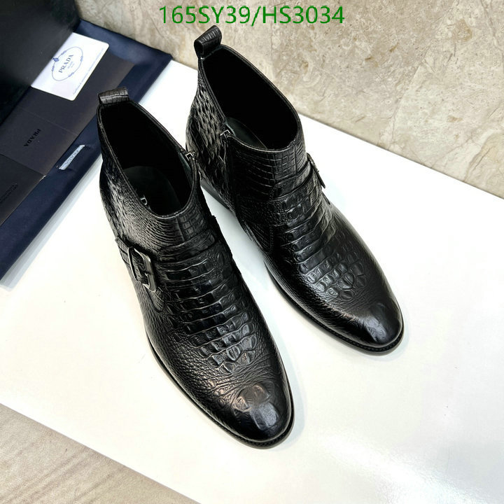 Men shoes-Prada, Code: HS3034,$: 165USD
