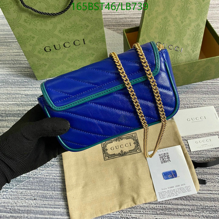 Gucci Bag-(Mirror)-Marmont,Code: LB739,$: 165USD