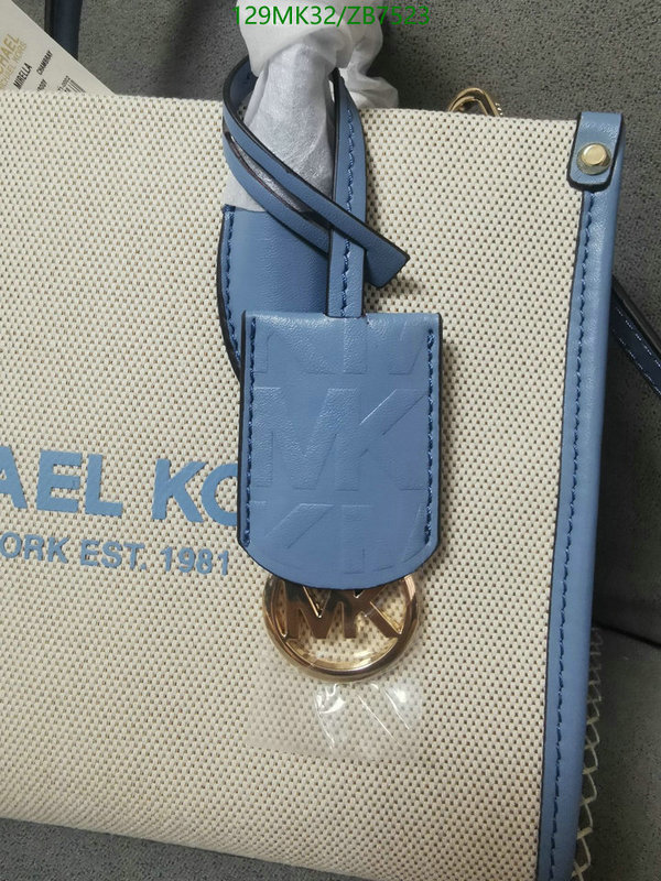 Michael Kors Bag-(Mirror)-Handbag-,Code: ZB7523,$: 129USD