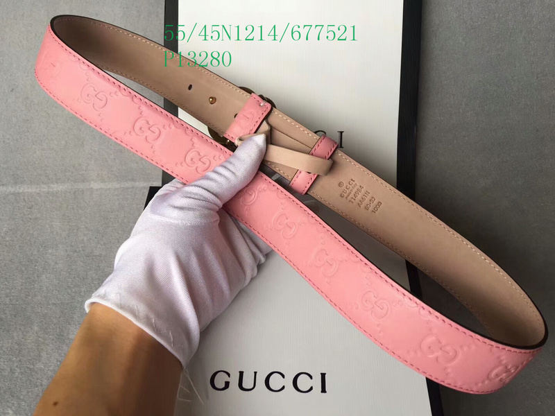 Belts-Gucci, Code： GGP010414,$: 55USD