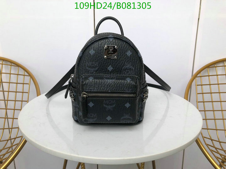 MCM Bag-(Mirror)-Backpack-,Code: B081305,$: 109USD