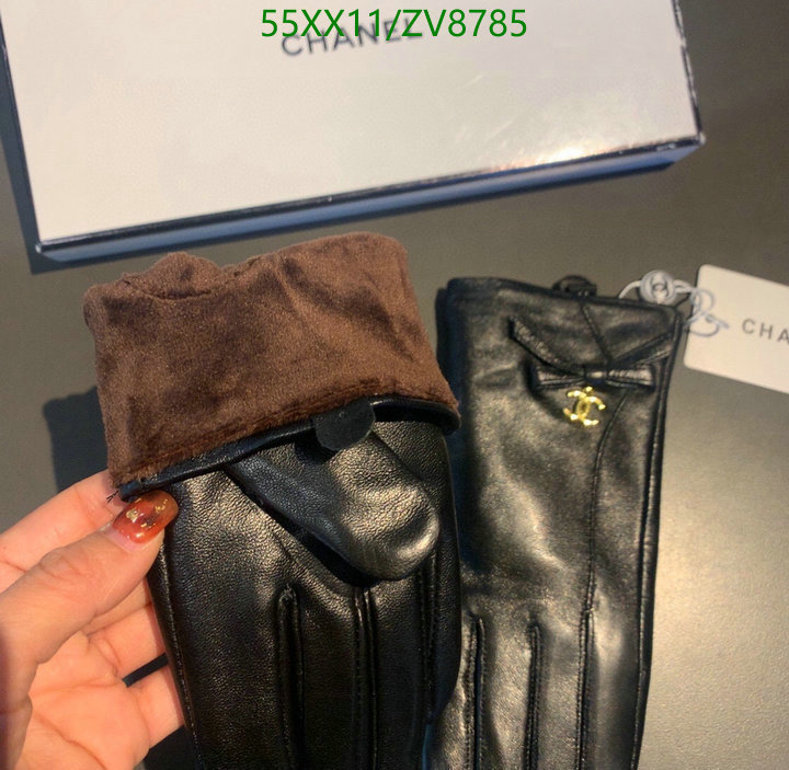 Gloves-Chanel, Code: ZV8785,$: 55USD