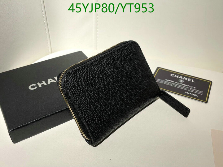 Chanel Bags ( 4A )-Wallet-,Code: YT953,$: 45USD