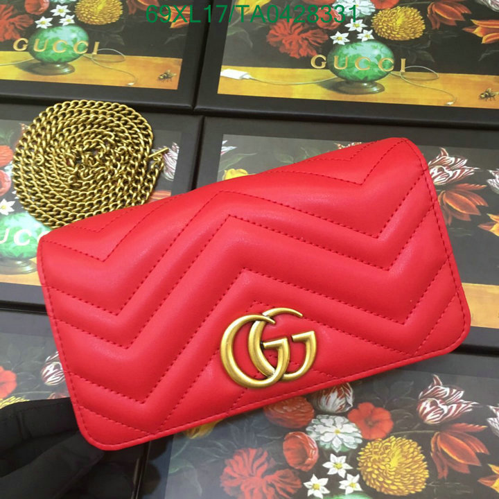 Gucci Bag-(4A)-Wallet-,Code:TA0428331,$: 69USD