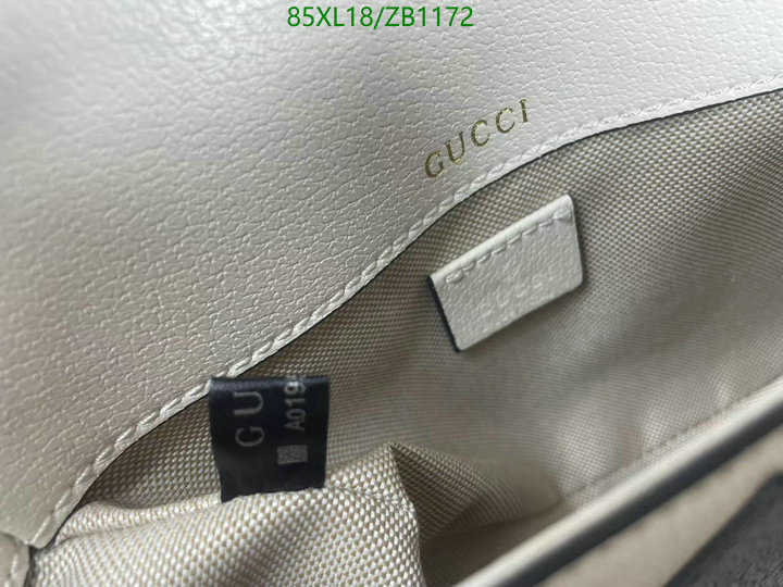 Gucci Bag-(4A)-Horsebit-,Code: ZB1172,$: 85USD