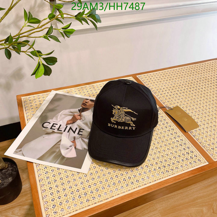Cap -(Hat)-Burberry, Code: HH7487,$: 29USD