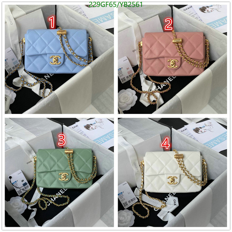 Chanel Bags -(Mirror)-Diagonal-,Code: YB2561,$: 229USD