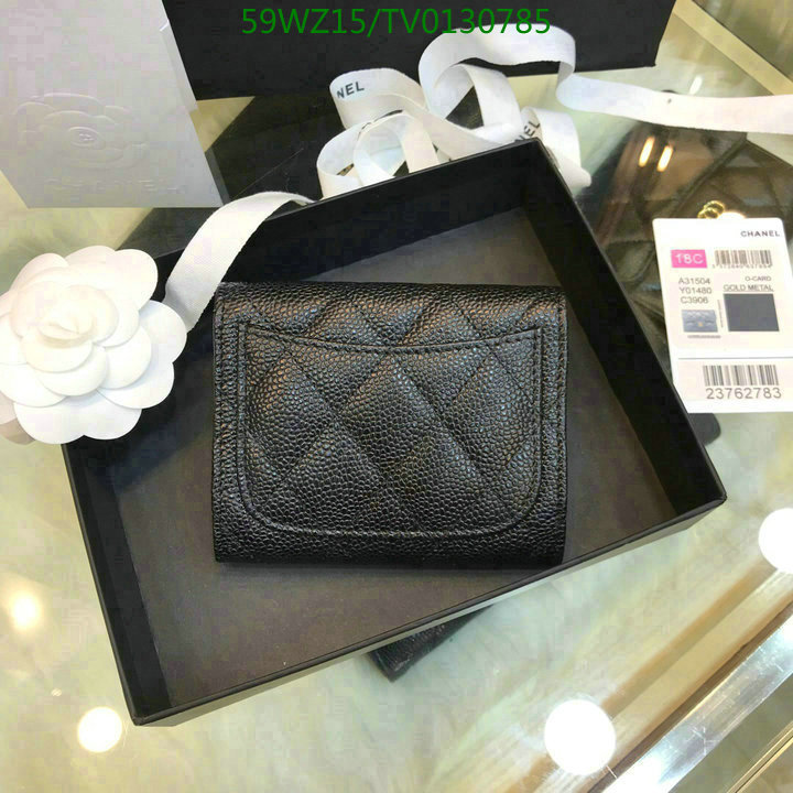 Chanel Bags ( 4A )-Wallet-,Code: TV0130785,$: 59USD