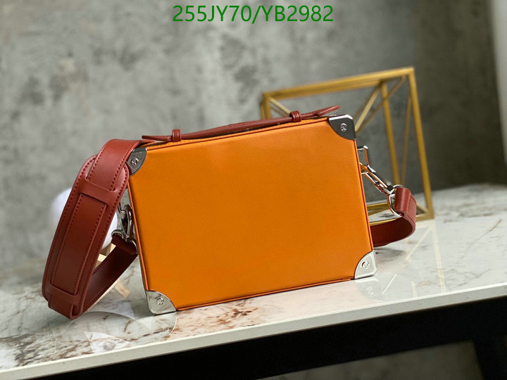 LV Bags-(Mirror)-Petite Malle-,Code: YB2982,$: 255USD