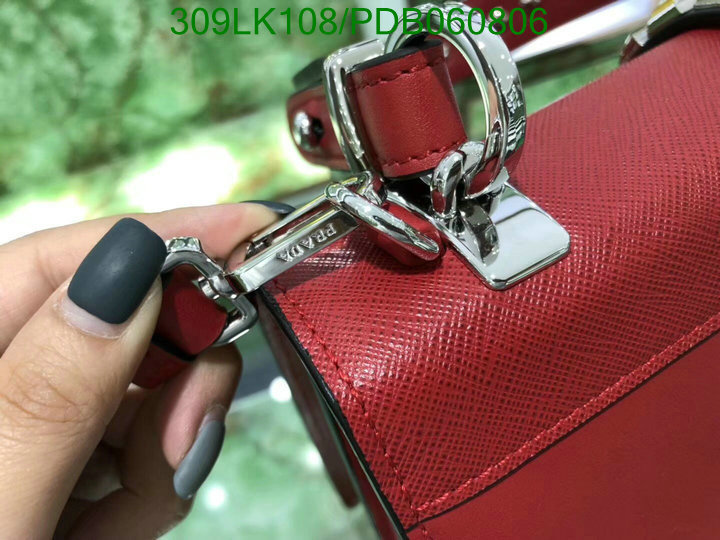 Prada Bag-(Mirror)-Handbag-,Code: PDB060806,$: 309USD