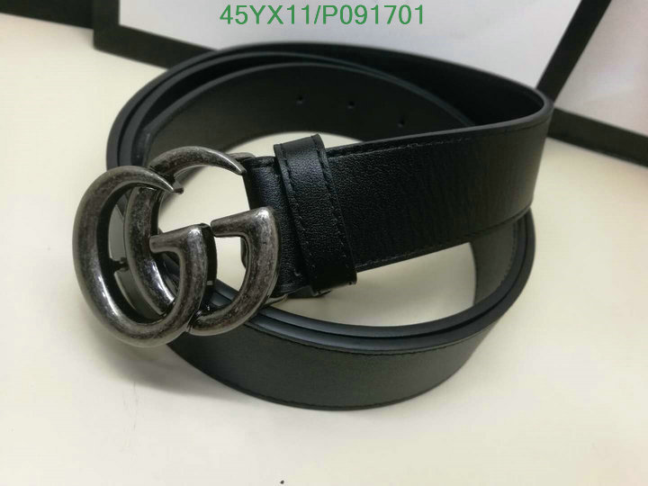 Belts-Gucci, Code:P091701,$: 45USD