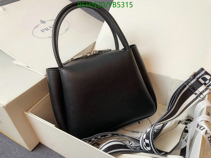 Prada Bag-(4A)-Handbag-,Code: YB5315,$: 95USD