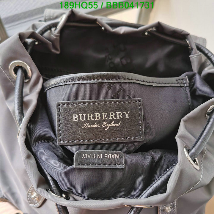 Burberry Bag-(Mirror)-Backpack-,Code: BBB041731,$: 189USD