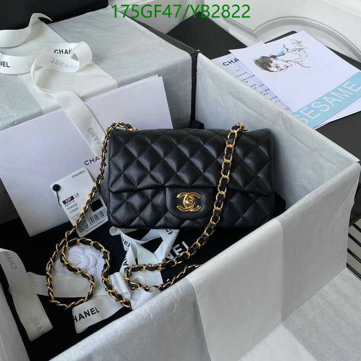 Chanel Bags -(Mirror)-Diagonal-,Code: YB2822,$: 175USD