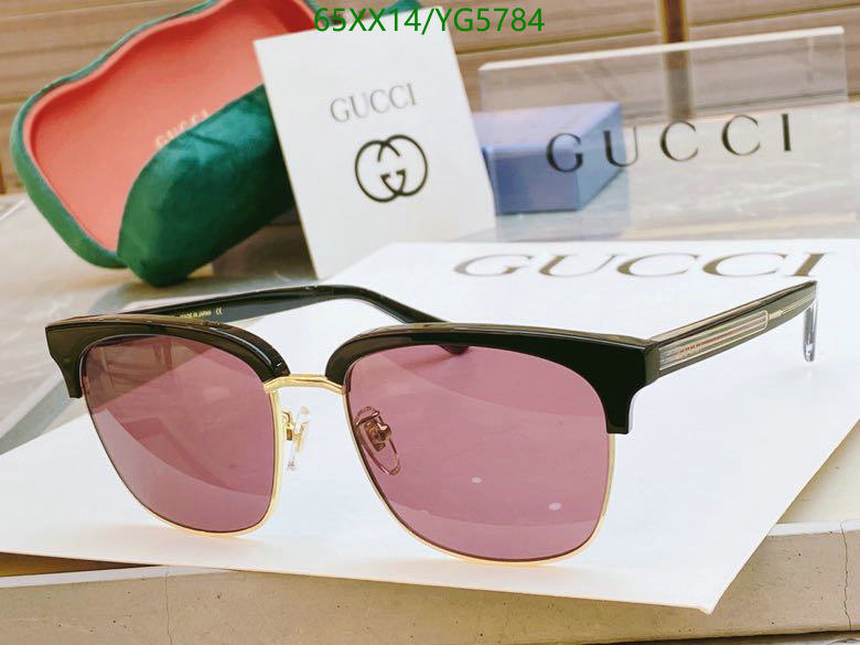 Glasses-Gucci, Code: YG5784,$: 65USD