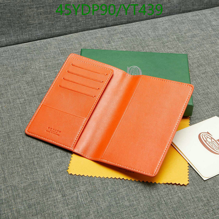 Goyard Bag-(Mirror)-Wallet-,Code: YT439,$: 45USD