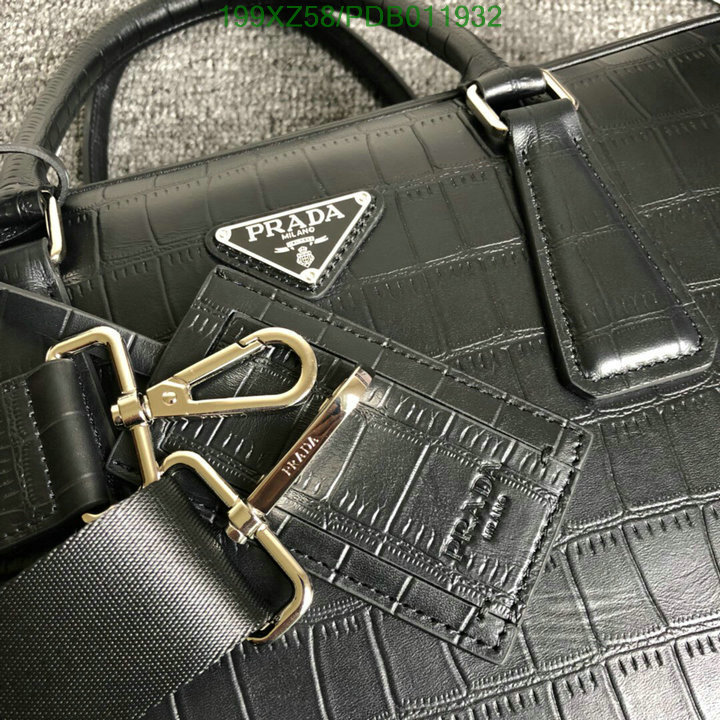 Prada Bag-(Mirror)-Handbag-,Code: PDB011932,$:199USD