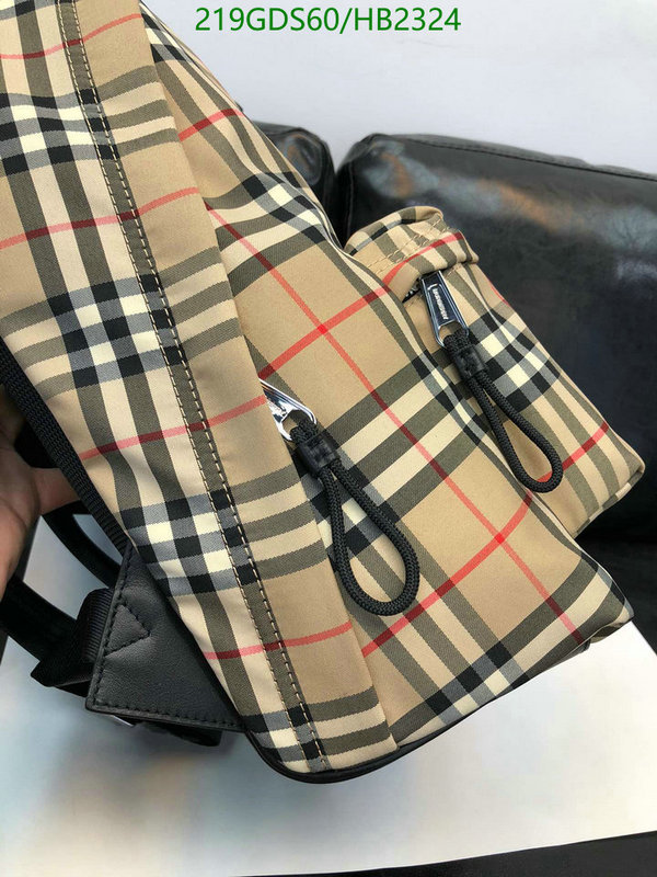 Burberry Bag-(Mirror)-Backpack-,Code: HB2324,$: 219USD