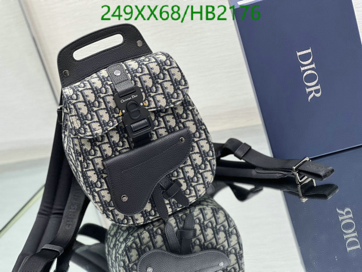 Dior Bags -(Mirror)-Backpack-,Code: HB2176,$: 249USD