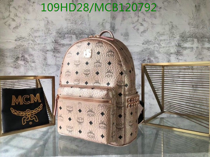 MCM Bag-(Mirror)-Backpack-,Code: MCB120792,$: 109USD