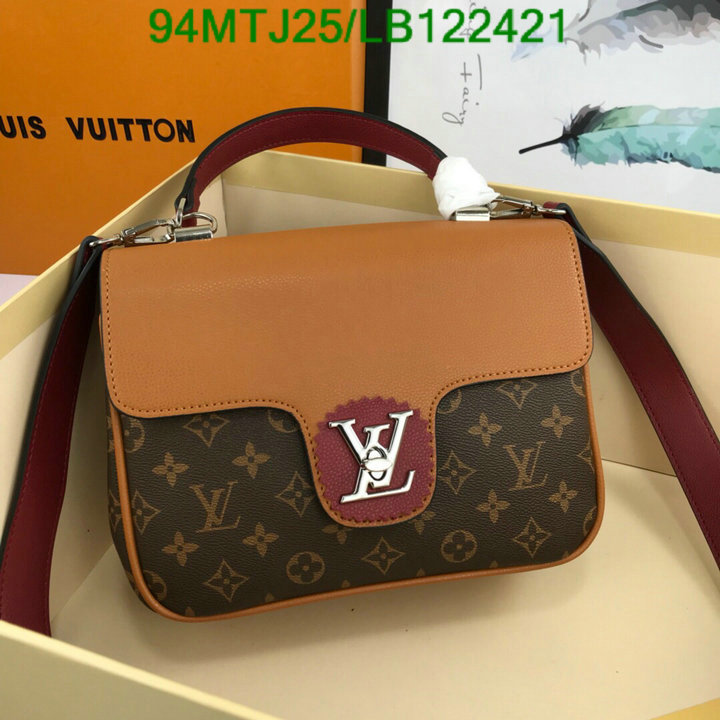 LV Bags-(4A)-Handbag Collection-,Code: LB122421,$: 94USD