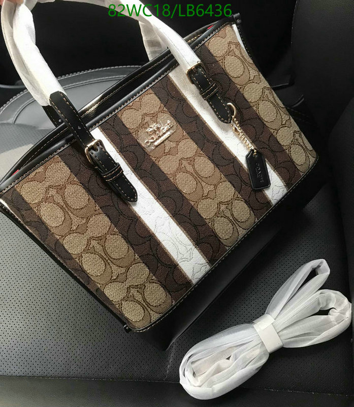 Coach Bag-(4A)-Tote-,Code: LB6436,$: 82USD