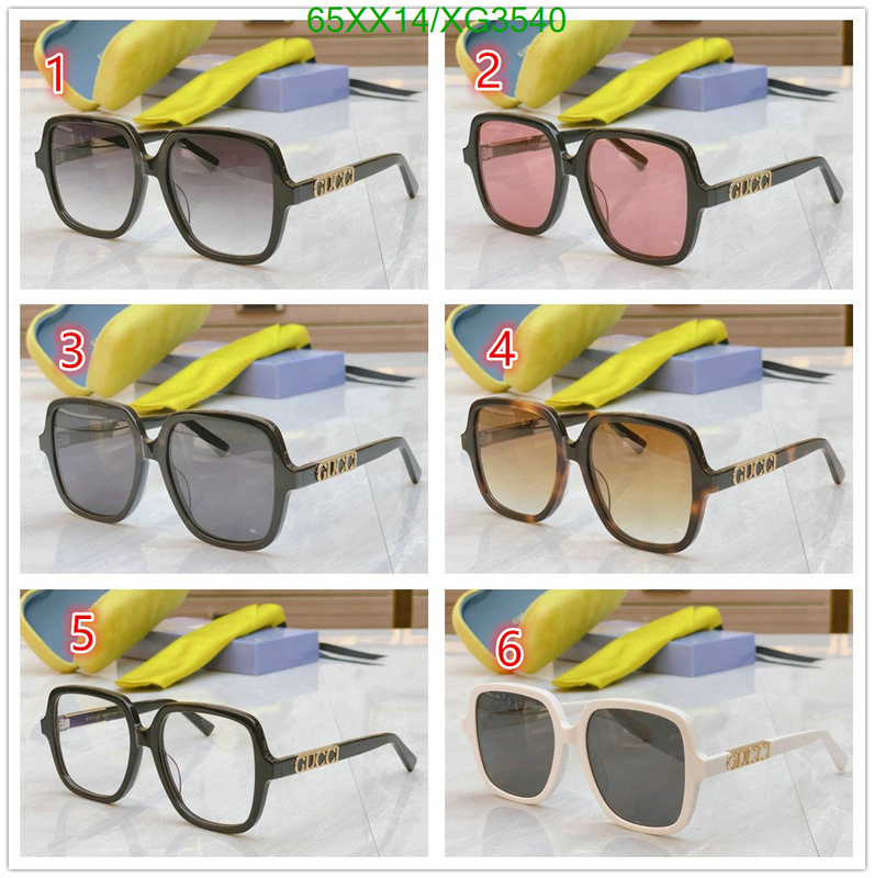 Glasses-Gucci, Code: XG3540,$: 65USD