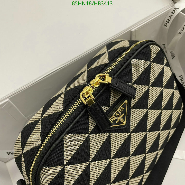 Prada Bag-(4A)-Diagonal-,Code: HB3413,$: 85USD