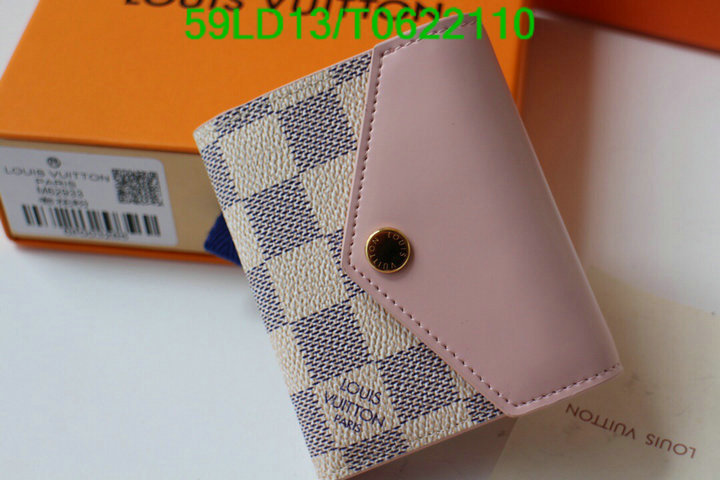 LV Bags-(Mirror)-Wallet-,Code: T0622110,$: 59USD