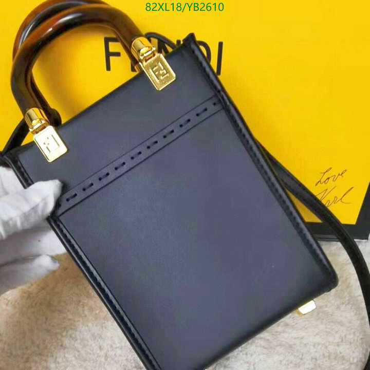 Fendi Bag-(4A)-Sunshine-,Code: YB2610,$: 82USD