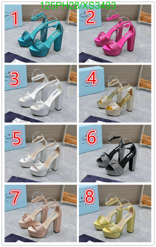 Women Shoes-Prada, Code: XS3493,$: 125USD
