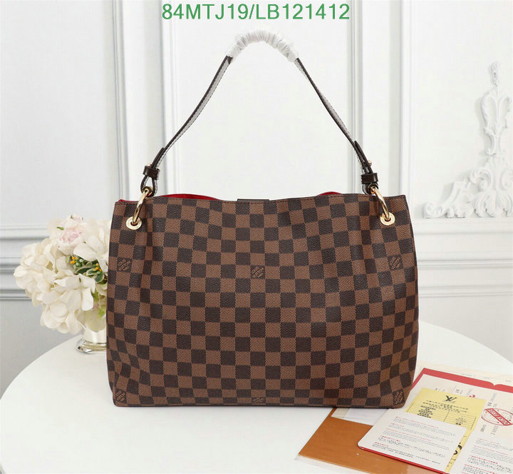 LV Bags-(4A)-Handbag Collection-,Code: LB121412,$: 84USD