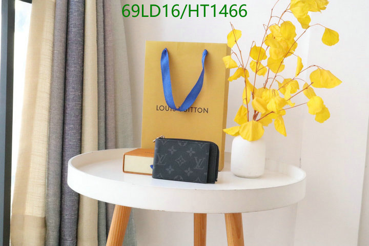 LV Bags-(Mirror)-Wallet-,Code: HT1466,$: 69USD