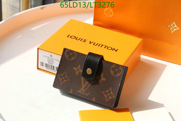 LV Bags-(Mirror)-Wallet-,Code: LT3276,$: 65USD