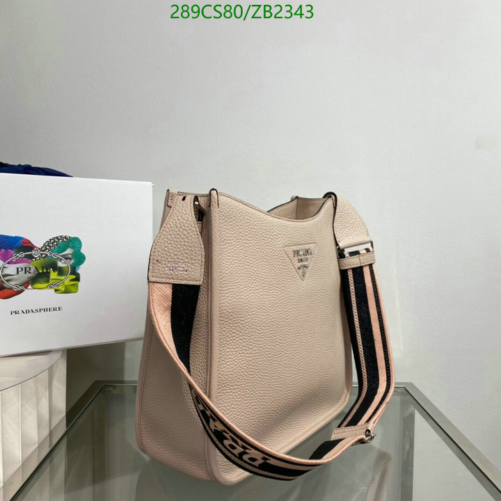 Prada Bag-(Mirror)-Diagonal-,Code: ZB2343,$: 289USD