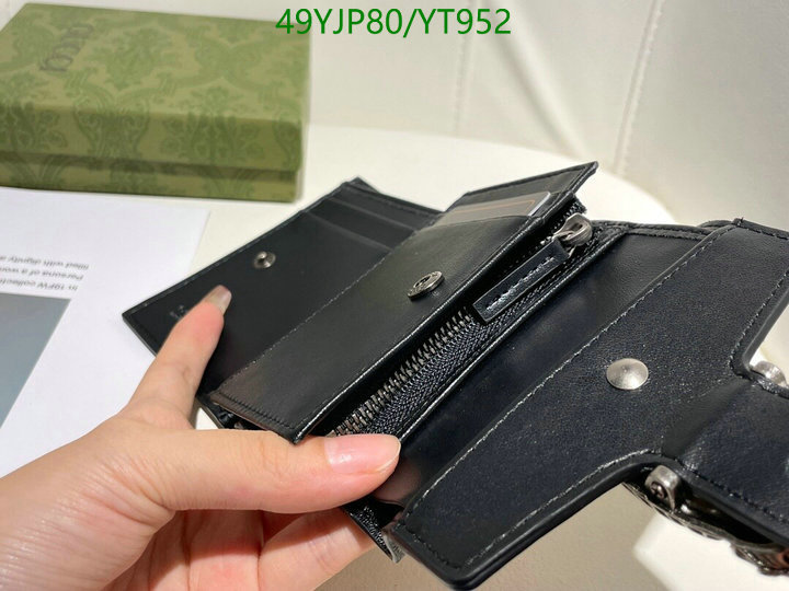 Gucci Bag-(4A)-Wallet-,Code: YT952,$: 49USD