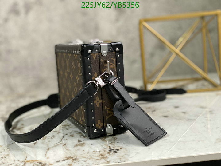 LV Bags-(Mirror)-Petite Malle-,Code: YB5356,$: 225USD