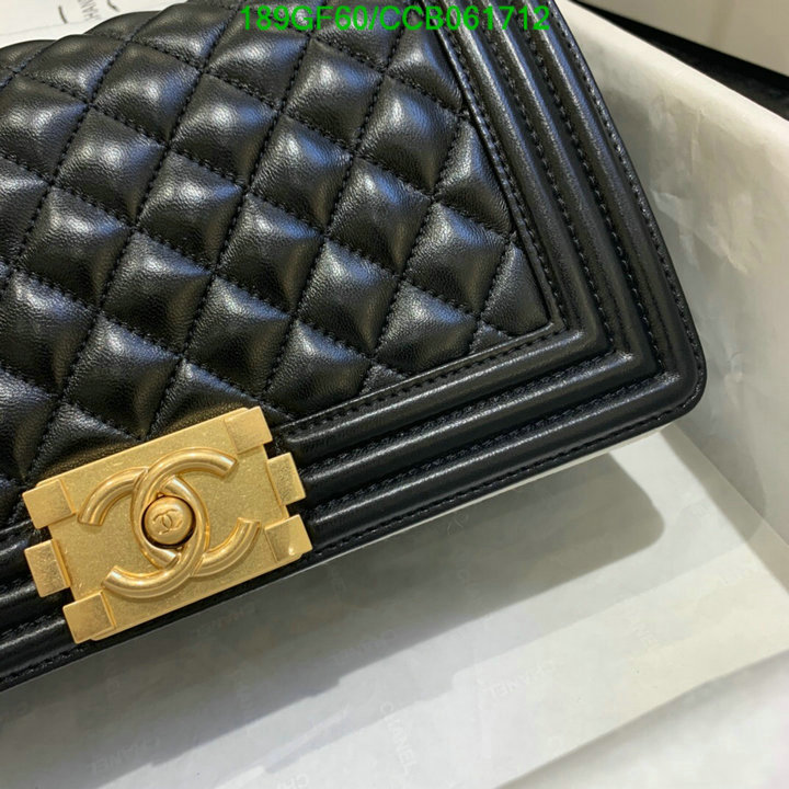 Chanel Bags -(Mirror)-Le Boy,Code: CCB061712,$: 189USD