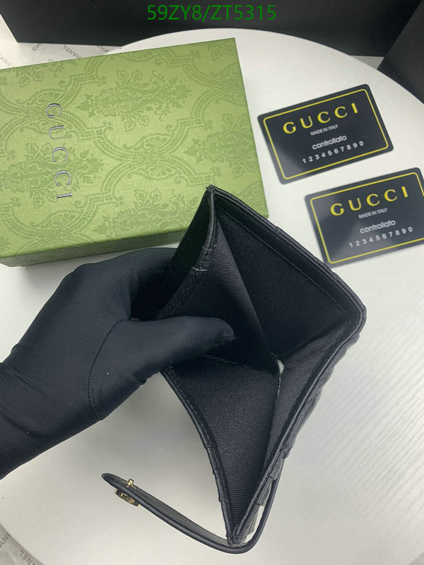 Gucci Bag-(4A)-Wallet-,Code: ZT5315,$: 59USD