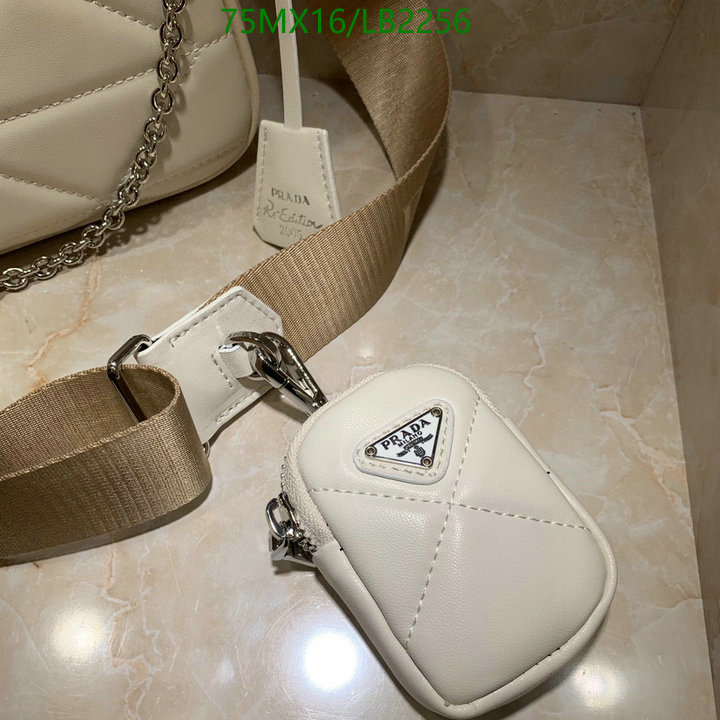 Prada Bag-(4A)-Re-Edition 2005,Code: LB2256,$: 75USD