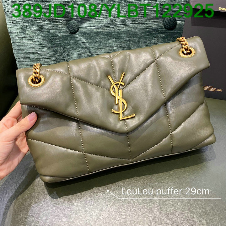 YSL Bag-(Mirror)-LouLou Series,Code: YLBT122925,$: 389USD