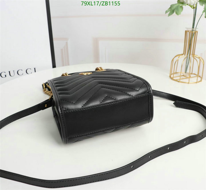 Gucci Bag-(4A)-Marmont,Code: ZB1155,$: 79USD