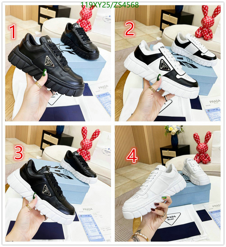 Men shoes-Prada, Code: ZS4568,$: 119USD