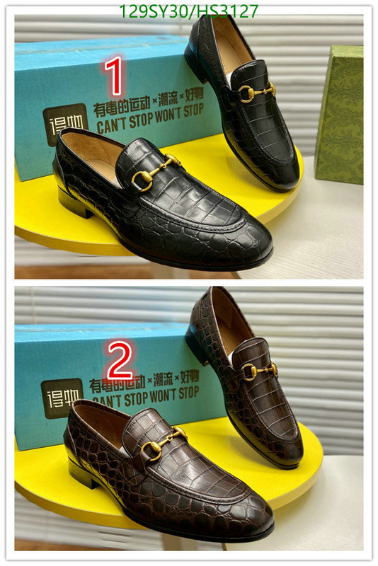 Men shoes-Gucci, Code: HS3127,$: 129USD