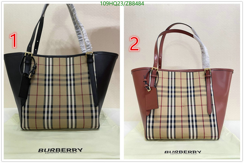 Burberry Bag-(4A)-Handbag-,Code: ZB8484,$: 109USD