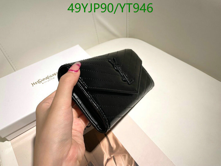 YSL Bag-(4A)-Wallet-,Code: YT946,$: 49USD