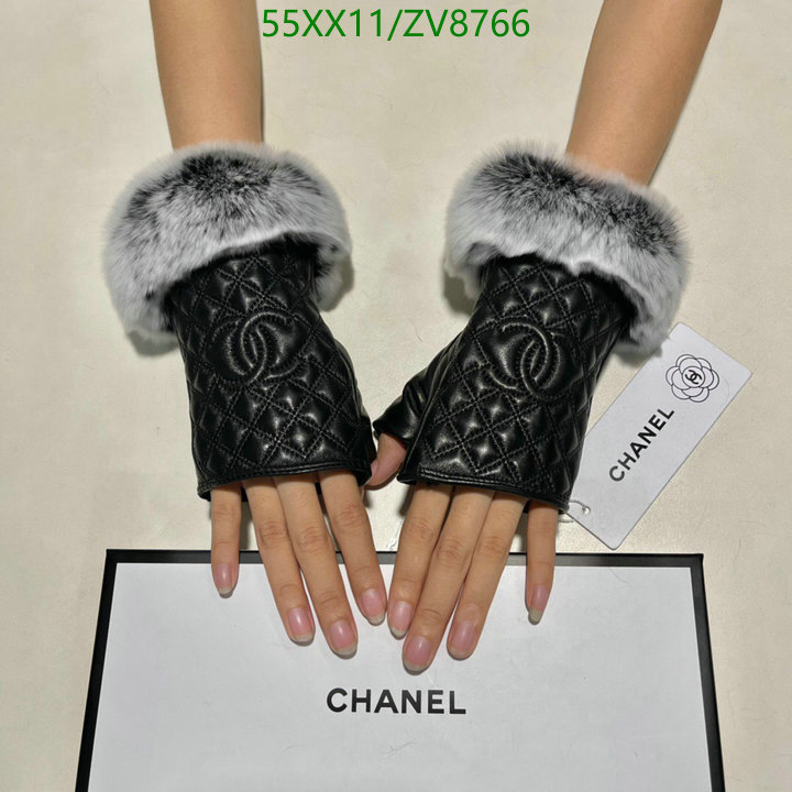 Gloves-Chanel, Code: ZV8766,$: 55USD