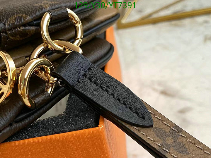 LV Bags-(Mirror)-Wallet-,Code: YT7391,$: 129USD