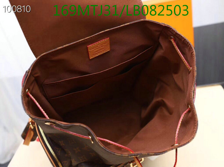 LV Bags-(4A)-Backpack-,Code: LB082503,$:169USD