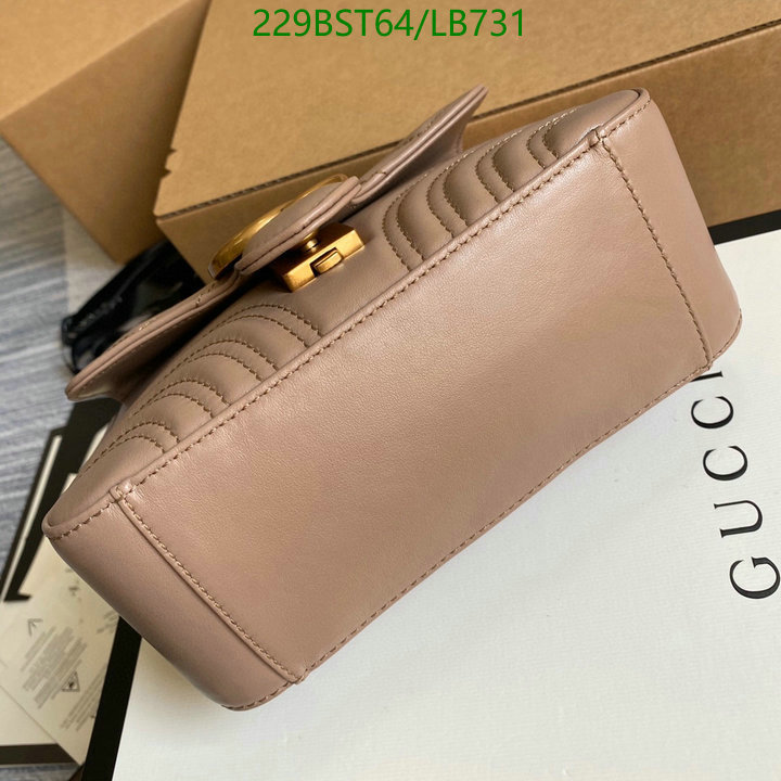 Gucci Bag-(Mirror)-Marmont,Code: LB731,$: 229USD